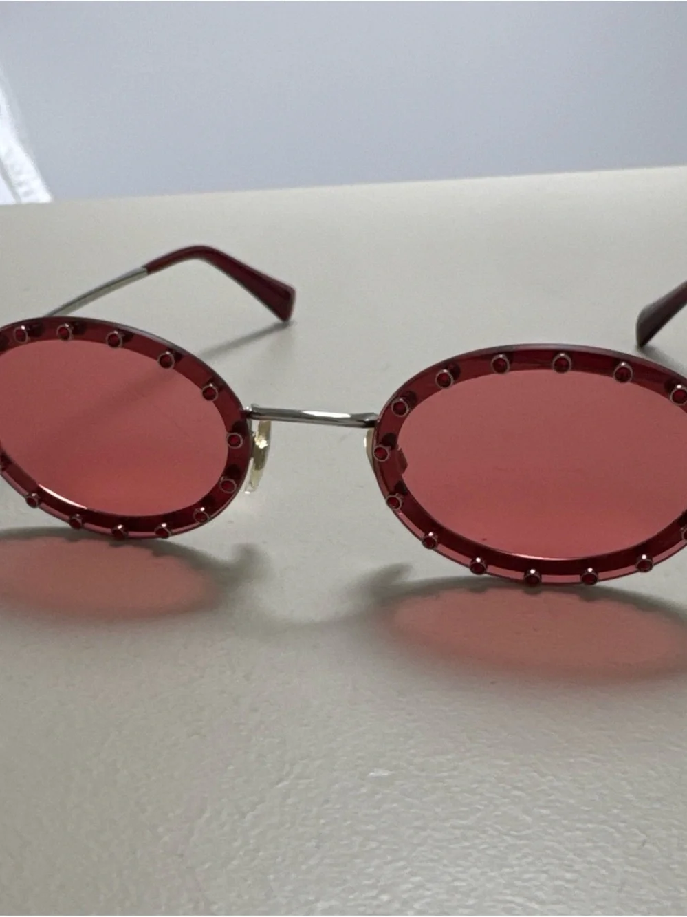 Valentino oval sunglasses